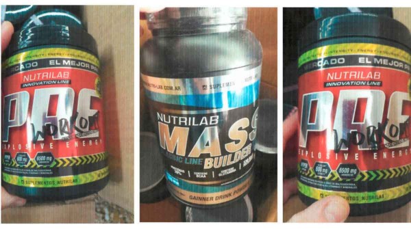 Prohíben suplementos dietarios de una reconocida marca