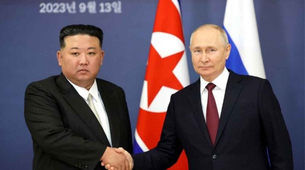 El lder norcoreano prometi a Putin ayudarlo en su lucha 