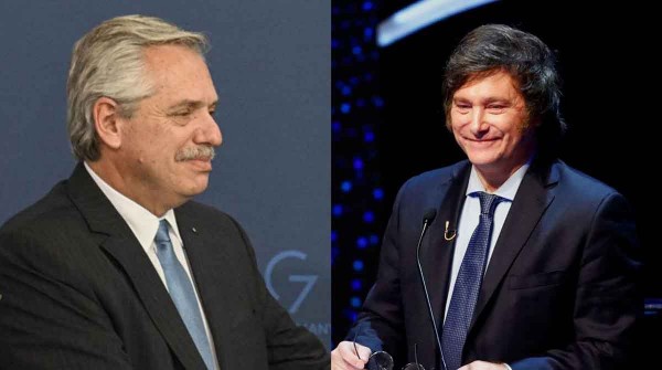 Javier Milei y Alberto Fern�ndez iniciaron la transici�n con una reuni�n en Olivos