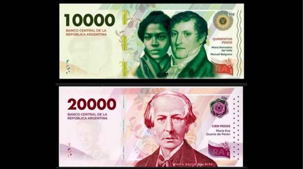 Ya tiene fecha la llegada de los nuevos billetes de $20.000