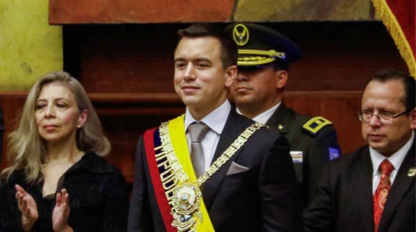 El presidente de Ecuador dijo que ahora 