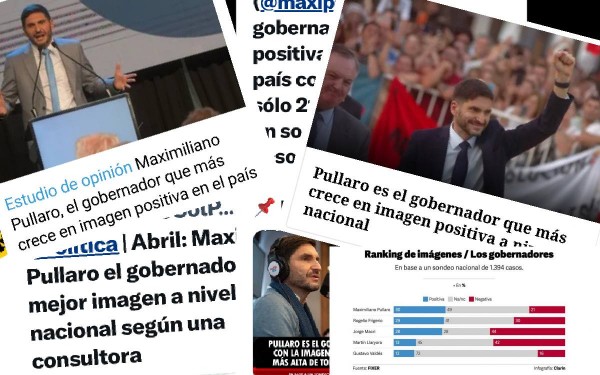 Se nota mucho. Llamativo replique en medios de un sondeo que da a Pullaro apenas 30% de imagen positiva