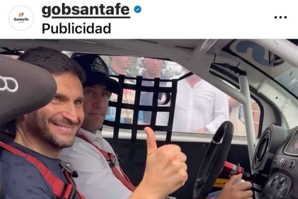 El gobierno paga salarios de pobreza, pero hace publicidad sobre la participacin del Gobernador en carrera de autos 