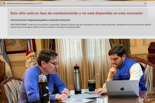 Papeln: mientras se evaluaban los docentes la 
