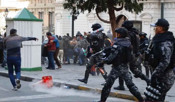 Bolivia: 20 detenidos en una protesta a favor de la candidatura presidencial de Evo Morales
