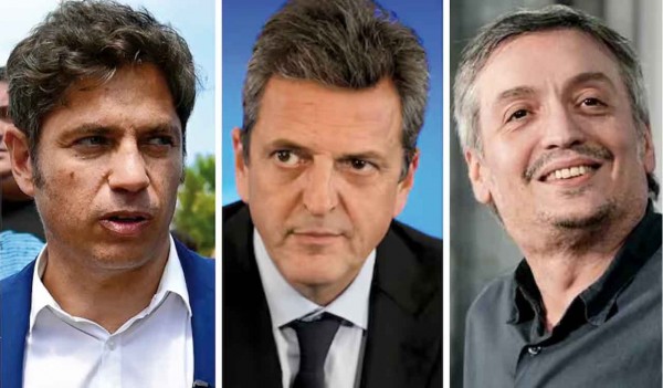 Cumbre del PJ: Mximo Kirchner, Kicillof y Massa iniciaron las reuniones en busca de la lista de unidad