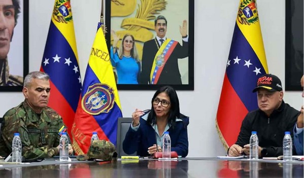 Tras las amenazas de Trump, Delcy Rodr�guez dijo estar dispuesta a cooperar