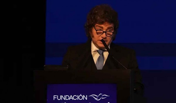 Javier Milei, en la cena de la Fundaci�n Libertad: 