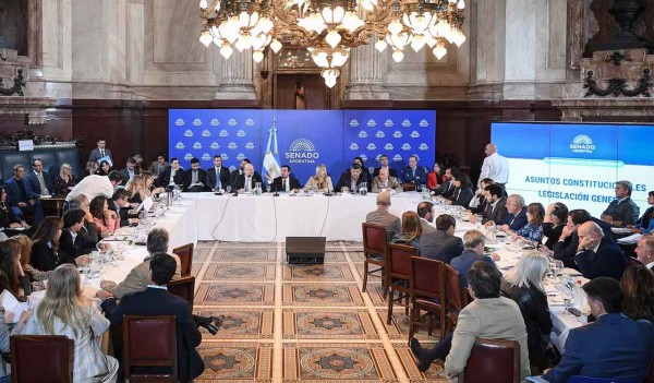 Senado: pese a las tensiones internas, LLA impulsará el debate de la reforma electoral
