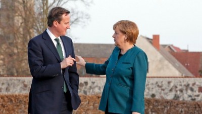 Cameron viaja a Alemania para limar asperezas con Merkel sobre la UE